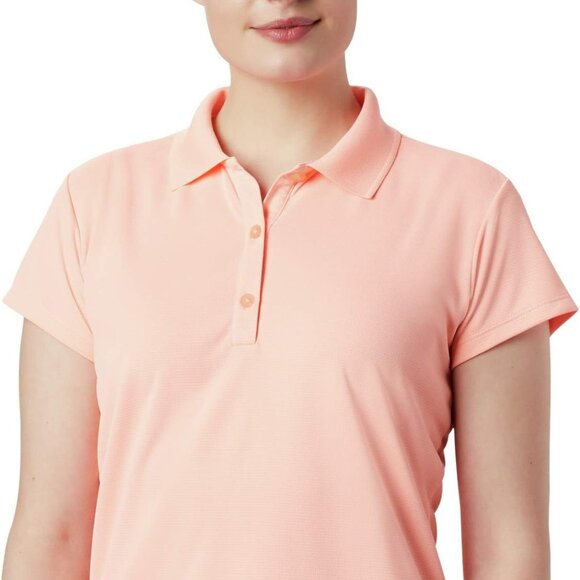 🆕Columbia Women's Innisfree SS Polo, XXL -Tiki Pink, Brand NEW, Authentic - Picture 4 of 5
